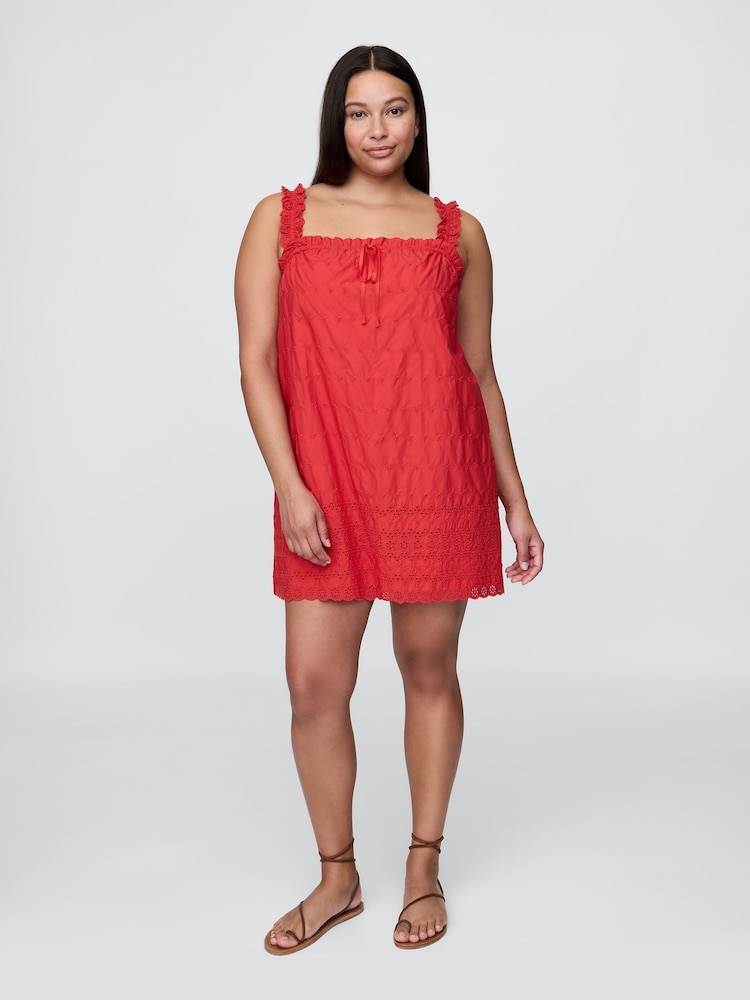 open lace back dress Buy GAP Halter-Neck Twist Back Detail Mini Dress, Red, XS at Amazon.in