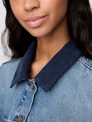 Gap Blue DÔEN Oversized Icon Denim Jacket - Image 5 of 6