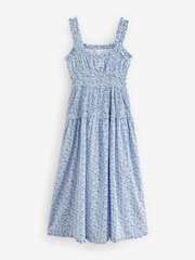 Gap Blue DÔEN Floral Maxi Dress - Image 8 of 9