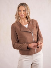 Lakeland Leather Brown Suede Sawrey Jacket - Image 2 of 9