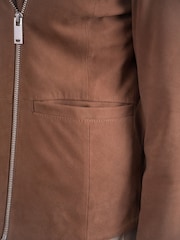 Lakeland Leather Brown Suede Sawrey Jacket - Image 6 of 9