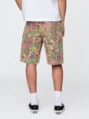 Gap Green Floral Canvas Shorts - Image 2 of 9