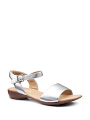 Hotter Silver Wide Fit Tropic Buckle Sandals - Image 2 of 4