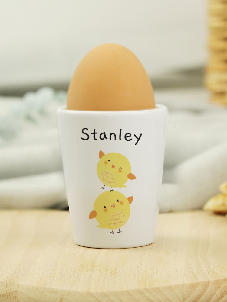 Personalised Chick Egg Cup by PMC - Image 1 of 4