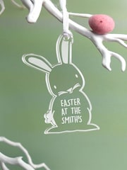 Personalised Bunny Decoration by PMC - Image 3 of 3