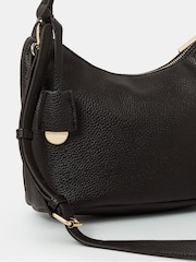 Accessorize Black Scoop Faux Leather Handbag - Image 3 of 5