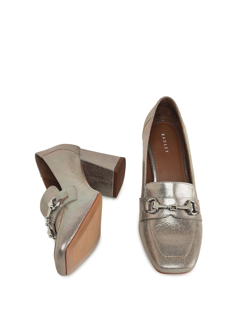Radley Burlington Mews Heeled Saddle Loafers - Image 4 of 4