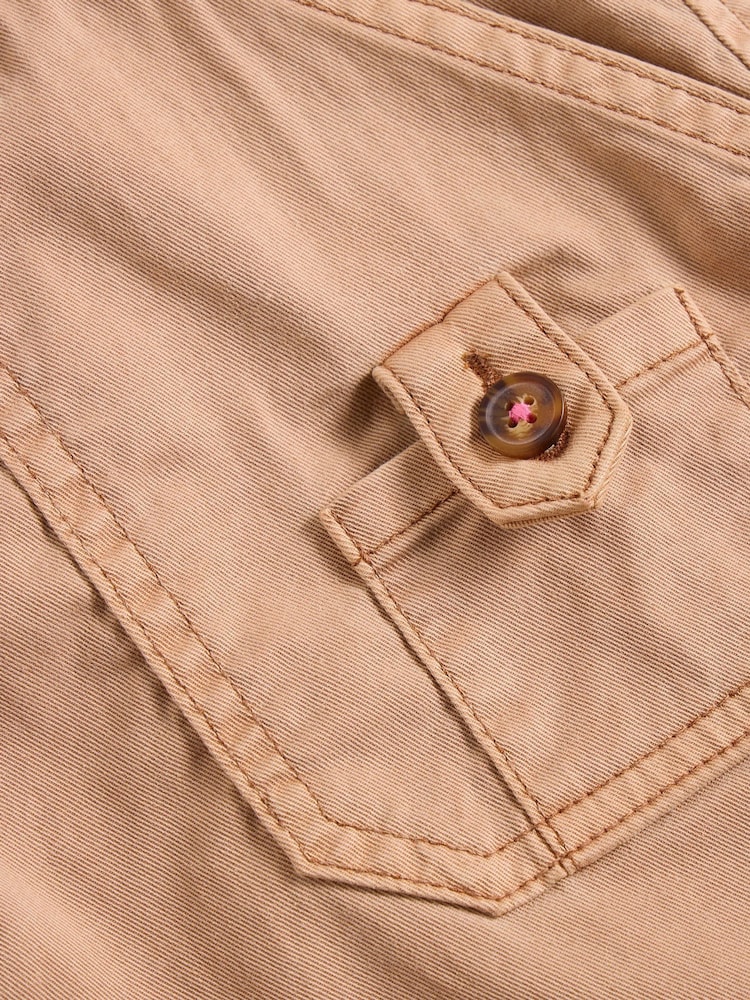White Stuff Brown Mollie Combat Shorts - Image 6 of 6