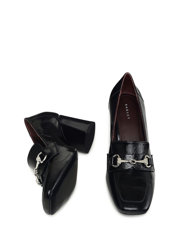 Radley Burlington Mews Heeled Saddle Loafers - Image 3 of 3 Radley Burlington Mews Heeled Saddle Loafers - Image 3 of 3