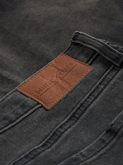 Черный - White Stuff Eastwood Zip Fly Straight Jeans - Изображение 6 из 6