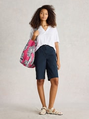 Azul - White Stuff Hayley Chinos Shorts - Imagen 1 de 5