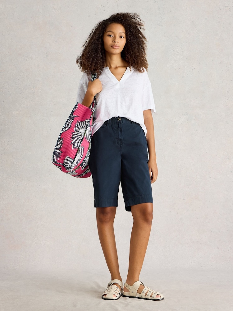 Azul - White Stuff Hayley Chinos Shorts - Imagen 1 de 5
