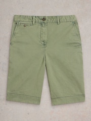 Verde - White Stuff Hayley Chinos Shorts - Imagen 5 de 6