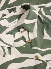 White Stuff Green Ria Jersey Shirt Dress - Image 6 of 6