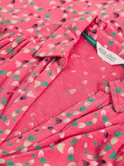 White Stuff Red Annie Short Sleeve 100% Cotton Jersey Shirt - Image 6 of 6