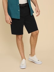 White Stuff Black Sutton Chinos Shorts - Image 2 of 7