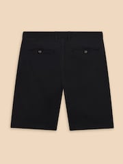 White Stuff Black Sutton Chinos Shorts - Image 6 of 7