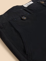 White Stuff Black Sutton Chinos Shorts - Image 7 of 7