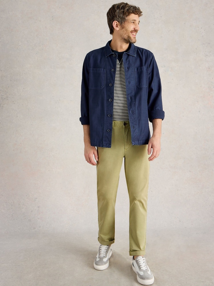 White Stuff Green Sutton Chinos Trousers - Image 1 of 6