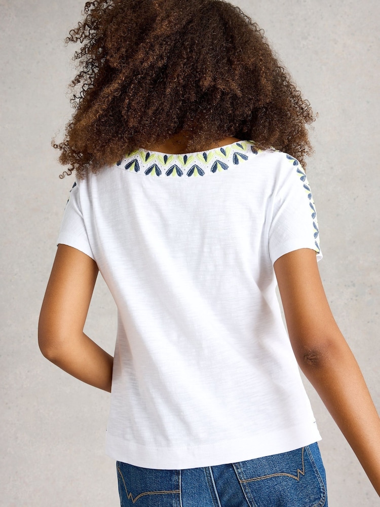White Stuff Neva Embroidered Top - Imagen 2 de 6 White Stuff Neva Embroidered Top - Imagen 2 de 6