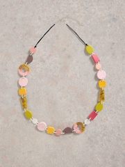 White Stuff Pink Multi Resin Necklace - Image 1 of 2