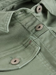 White Stuff Green Camille Denim Jacket - Image 6 of 6