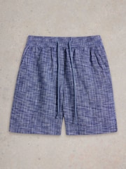 White Stuff Blue Belle 100% Linen Shorts - Image 5 of 6