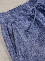 White Stuff Blue Belle 100% Linen Shorts - Image 6 of 6