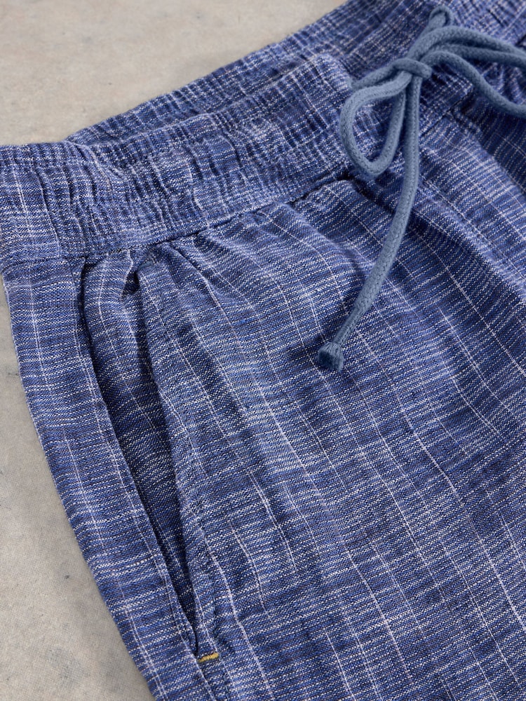 White Stuff Blue Belle 100% Linen Shorts - Image 6 of 6 White Stuff Blue Belle 100% Linen Shorts - Image 6 of 6