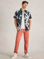 White Stuff Pink Sutton Chinos Trousers - Image 1 of 6