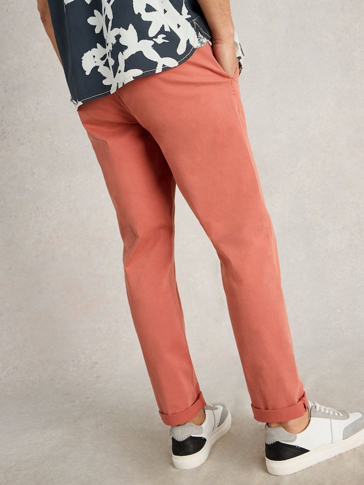 White Stuff Pink Sutton Chinos Trousers - Image 2 of 6