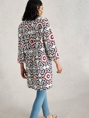 White Stuff White Blake 100% Linen Tunic - Image 2 of 6