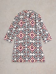 White Stuff White Blake 100% Linen Tunic - Image 5 of 6