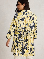 White Stuff Yellow Blake 100% Linen Tunic - Image 2 of 6