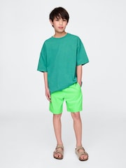 Gap Green Neon Quick-Dry Lined Shorts (4-13yrs) - Image 3 of 5