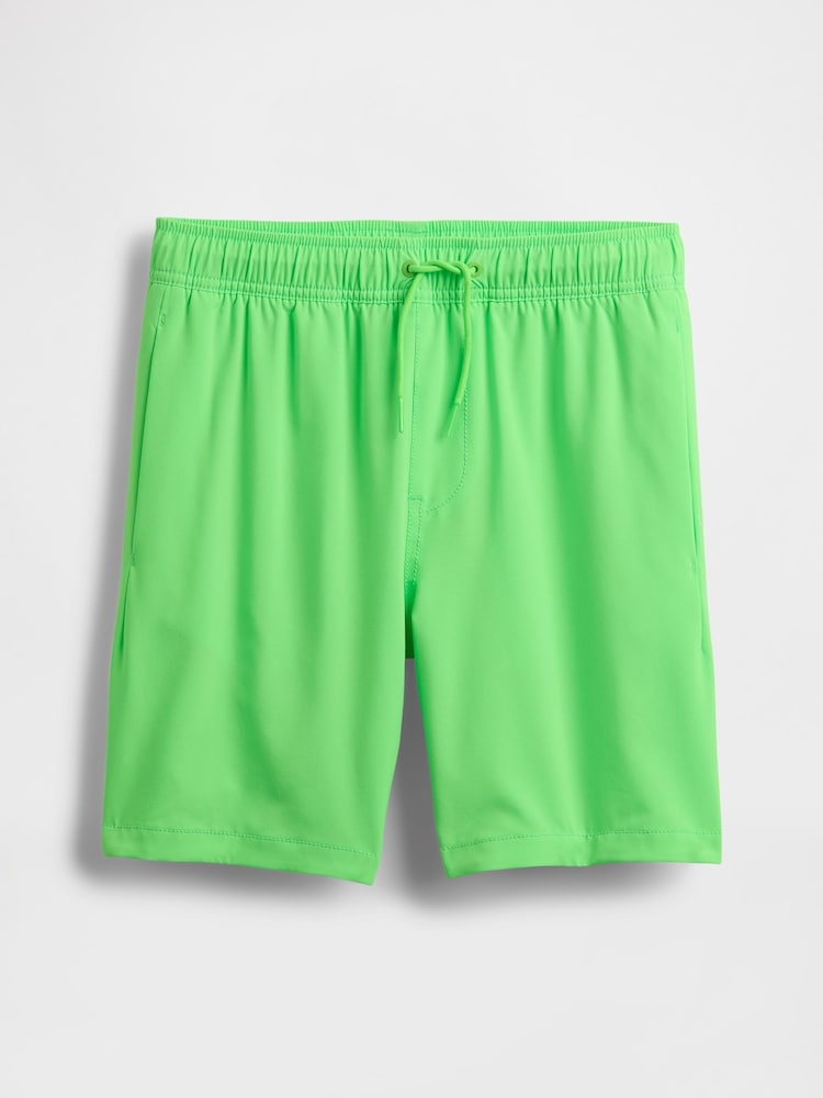 Gap Green Neon Quick-Dry Lined Shorts (4-13yrs) - Image 5 of 5