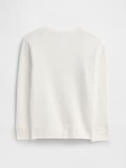 Estampado blanco con palmeras - Gap Logo Graphic Sweat Top - Imagen 2 de 3