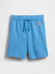 Gap Blue Relaxed Logo Pull On Shorts (4-13yrs) - Image 4 of 5