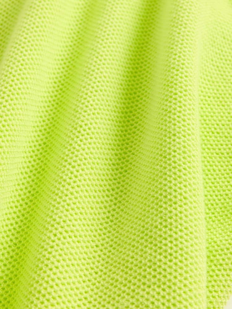 Amarillo - Gap Relaxed Knit Polo Shirt (4-12yrs) - Imagen 5 de 5