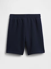 Gap Navy Blue Relaxed Logo No-Pocket Pull On Shorts (4-13yrs) - Image 2 of 3