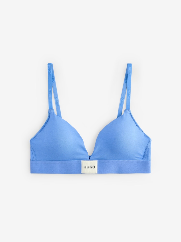 HUGO Blue Label Triangle Stretch Bralette - Image 1 of 1