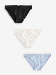 BOSS Black Bikini Briefs Pants 3 Pack - Image 1 of 4
