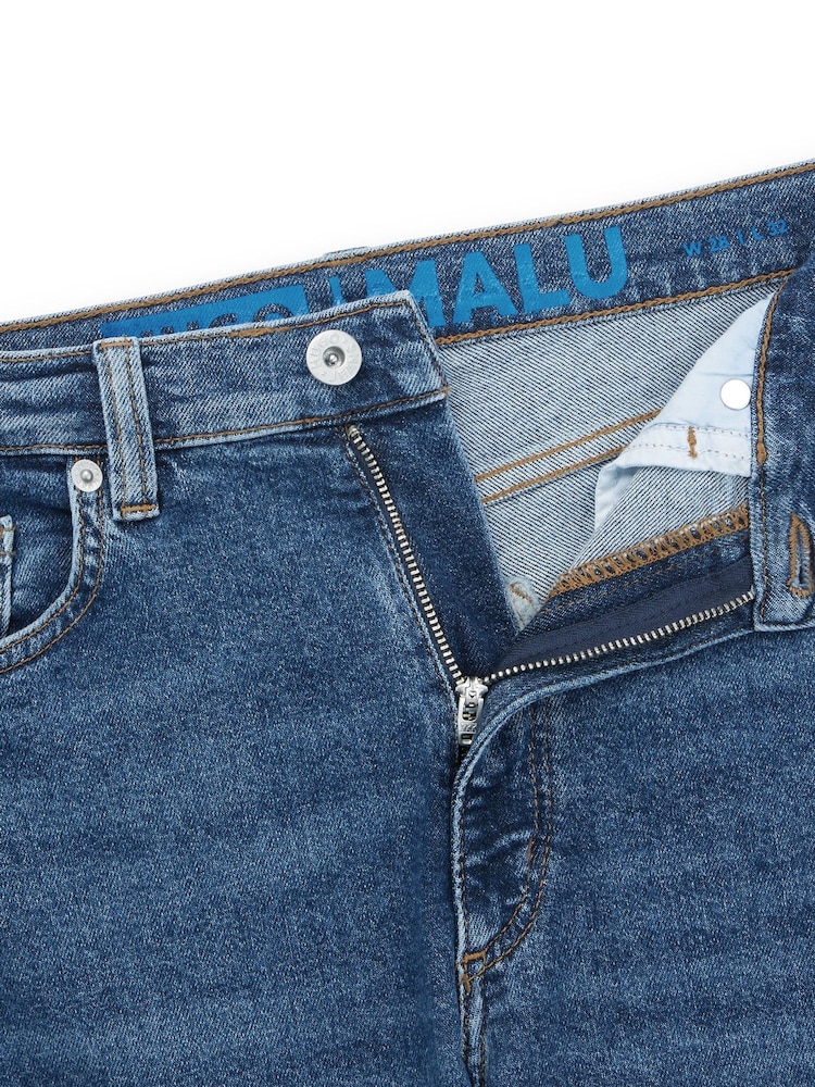 HUGO Blue Malu Slim Fit Stretch Denim Jeans - Image 2 of 2