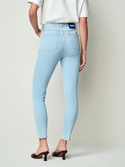 HUGO Blue Malu Slim Fit Stretch Denim Jeans - Image 3 of 5