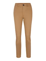 BOSS Brown Slim Fit Tachini Chino Trousers - Image 1 of 2