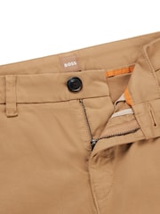BOSS Brown Slim Fit Tachini Chino Trousers - Image 2 of 2