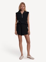 Varley Black Atrium High Rise Shorts 4.5 - Image 6 of 8