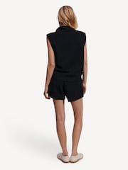 Varley Black Atrium High Rise Shorts 4.5 - Image 7 of 8