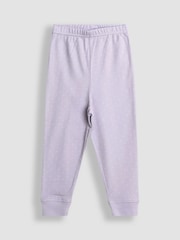 JoJo Maman Bébé Lilac Mouse Character 2 Pack Jersey Pyjamas - Image 5 of 10