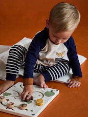 JoJo Maman Bébé The Gruffalo Character Appliqué Jersey Pyjamas - Image 3 of 13